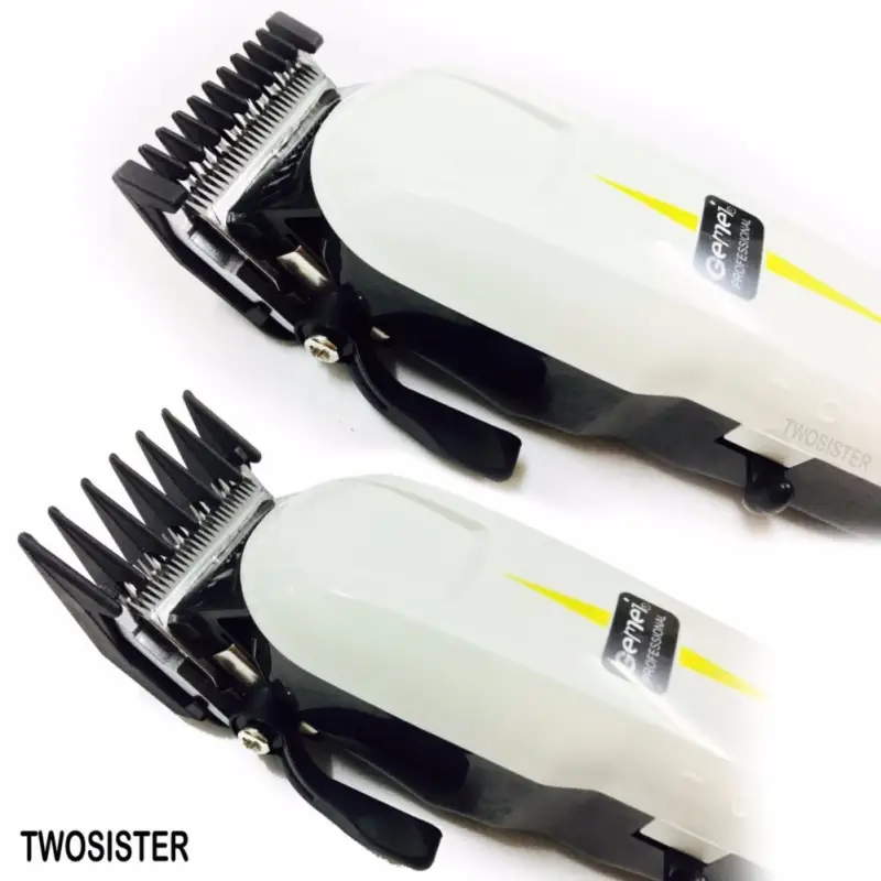 ภาพสินค้าGeemy Twosister ปัตตาเลี่ยนไร้สาย Geemy รุ่น GM-6008 PROFESSIONAL HAIR CLIPPER(White) gm 6008 gemei จากร้าน Twosister shop บน Lazada ภาพที่ 7