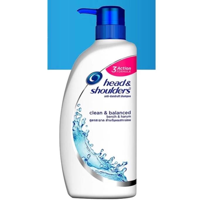   Head & Shoulders แชมพูสูตรสะอาดสำหรับผมสระบ่อย 680 มล pantip