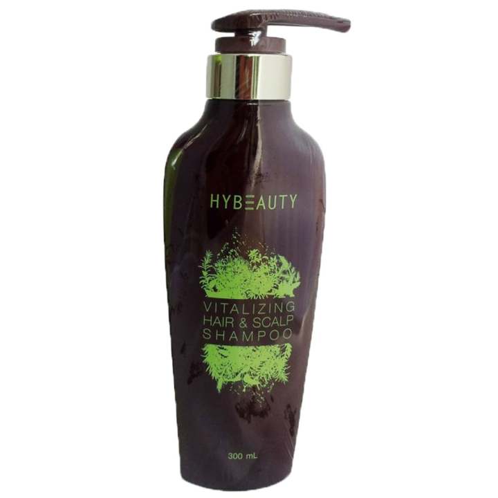 ข้อมูล Hybeauty Vitalizing Hair & Scalp Shampoo 300 ml. (แชมพู 1 ขวด) รีวิว