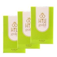 Hyli Gold ไฮลี่ โกลด์ อาหารเสริมสำหรับผู้หญิง (3 กล่อง x 30 แคปซูล)