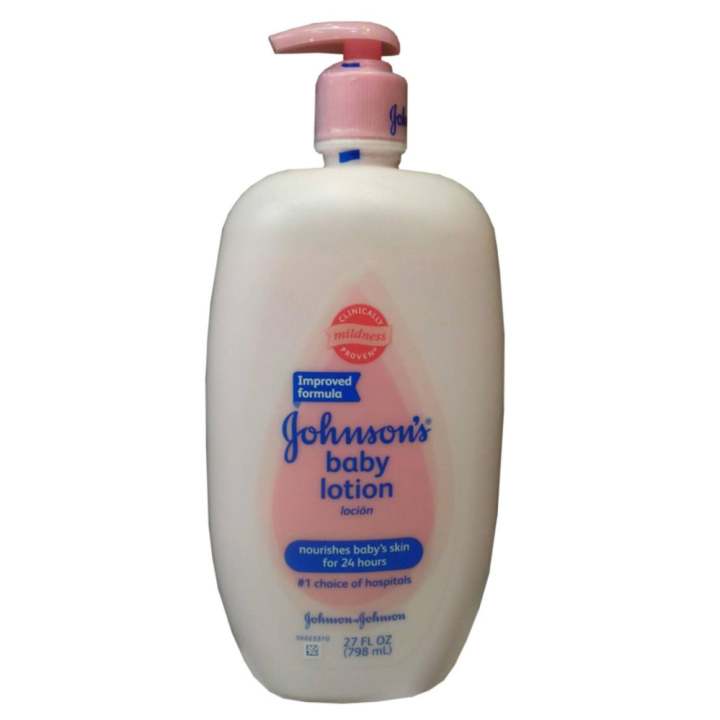 โปรโมชั่น Johnson's baby lotion nourishes body's skin for 24 hours จอห์นสันเบบี้โลชั่น เบบี้ เนเชอรัล นูริชชิ่ง 798ml. ( 1 ขวด) pantip