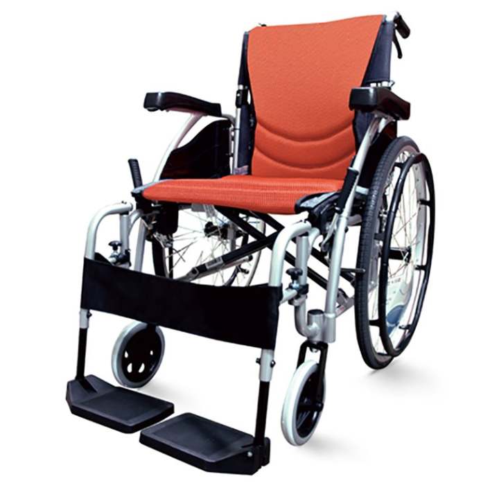 Karma รถเข็นคร่าม่า ผู้ป่วยคนชรา Wheelchair คนแก่ วีลแชร์ พับได้ รุ่น S-Ergo 125Q