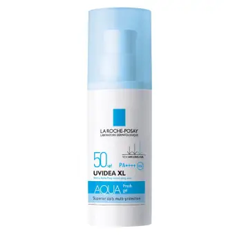   La Roche Posay Uvidea ยูวีเดีย อควา เฟรช เจล SPF50 30 มล. (สำหรับปกป้องผิวจากแสงแดด) pantip