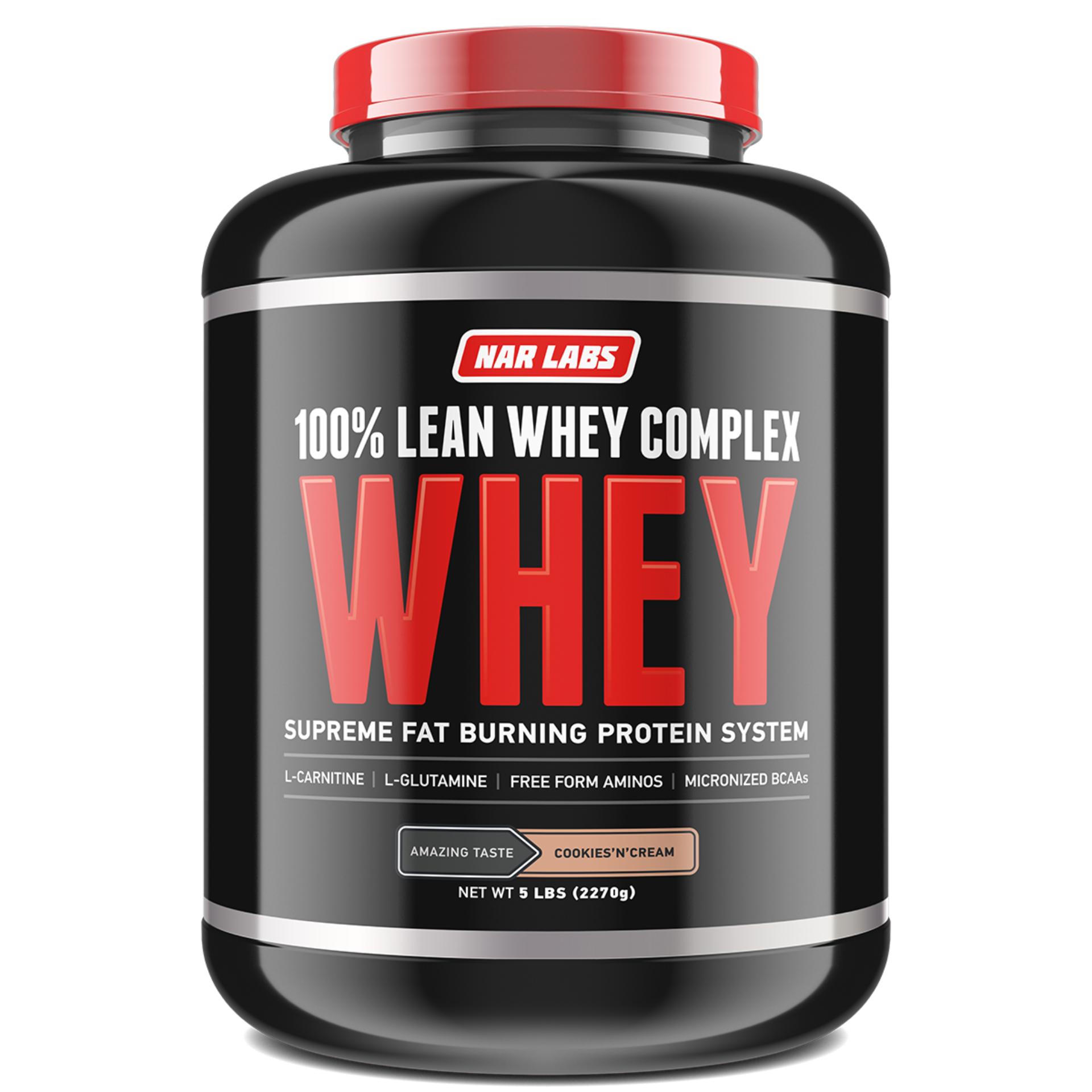 ราคา LEAN WHEY PROTEIN Cookies 'n Cream 5lb เวย์โปรตีนลดไขมัน Linda