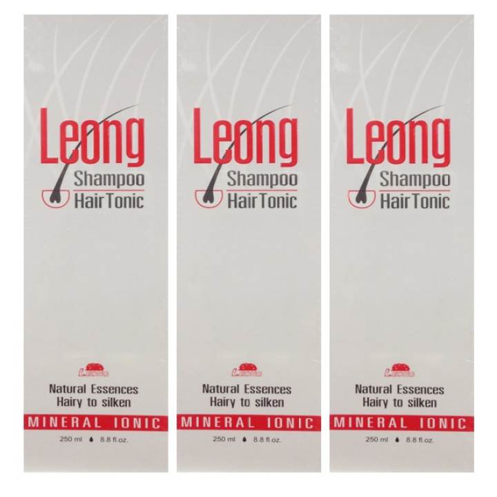 โปรโมชั่น Leong Shampoo Hair Tonic 250 กรัม (3 กล่อง) ดีไหม
