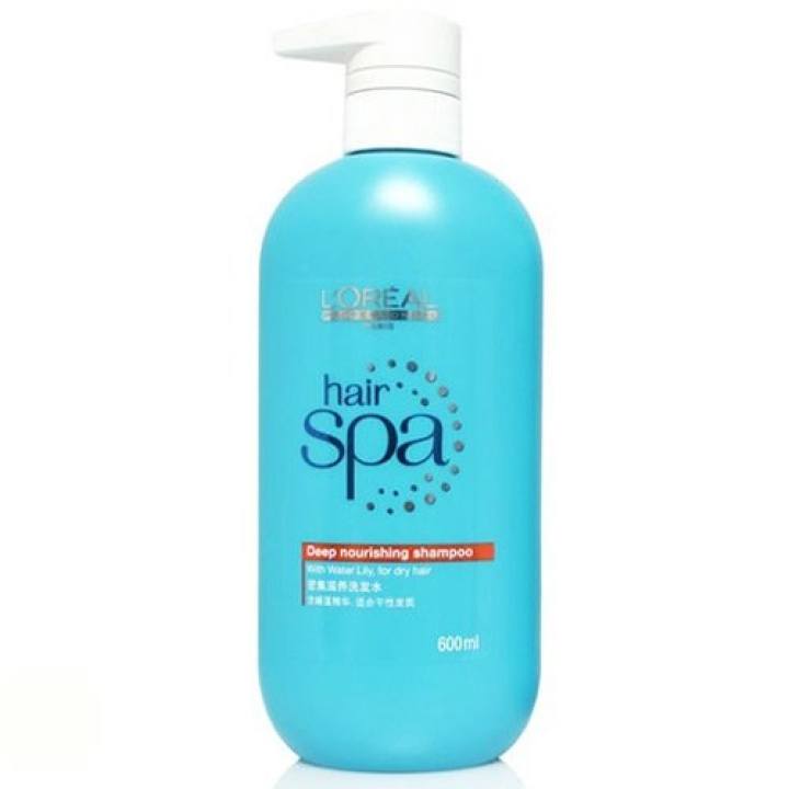 รีวิว Loreal Hair spa deep Nuriching shampoo 600 ml. รีวิว