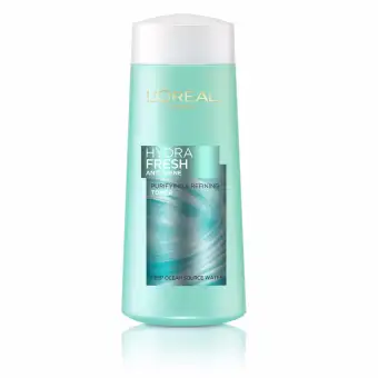 รีวิว L'Oreal Hydrafresh Anti-Shine Icy Toner pantip