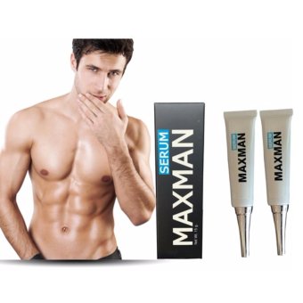 MAXMAN SERUM เซรั่มนวดเพิ่มขนาดท่านชาย 2ชิ้น