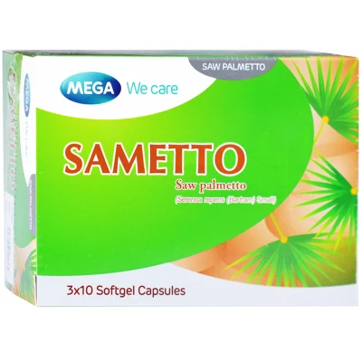 Mega We Care Sametto 30 Softgel Capsules