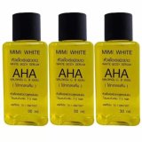 mimi white aha หัวเชื้อเร่งผิวขาว 30ml. (3ขวด)