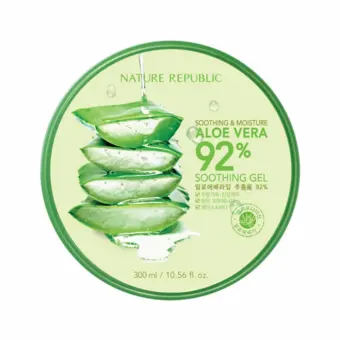 รีวิว Nature Republic SOOTHING & MOISTURE ALOE VERA 92% SOOTHING GEL pantip