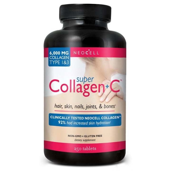 Neocell Super Collagen + C 6000mg 1 กระปุก (250เม็ด)