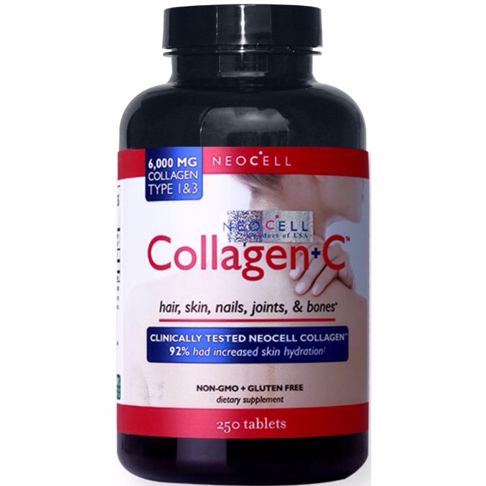 รีวิว NeoCell Super Collagen+C 6,000 MG Collagen Type 1&3 NonGMO