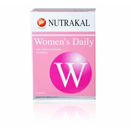 NUTRAKAL Women’s Daily (นูทราแคล วีเมนส์ เดลี่) 56 เม็ด (1กล่อง 28 เม็ด)