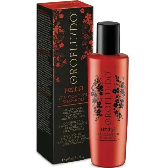   Orofluido Asia ZEN control shampoo 200ml , Exceptional frizz control , elasticity and smoothness พันทิป