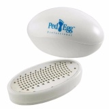 ped egg ที่ขัดส้นเท้าไข่ขาว แก้ส้นเท้าแตก เท้าลาย (สีขาว) 1ชิ้น