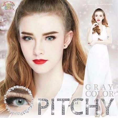 บิ๊กอาย คอนแทคเลนส์สี แฟชั่น รุ่น Pitchy Gray ตาฝรั่ง ตาโต บิ๊กอาย คอนแทคเลนส์สี แฟชั่น รุ่น Pitchy Gray ตาฝรั่ง ตาโต