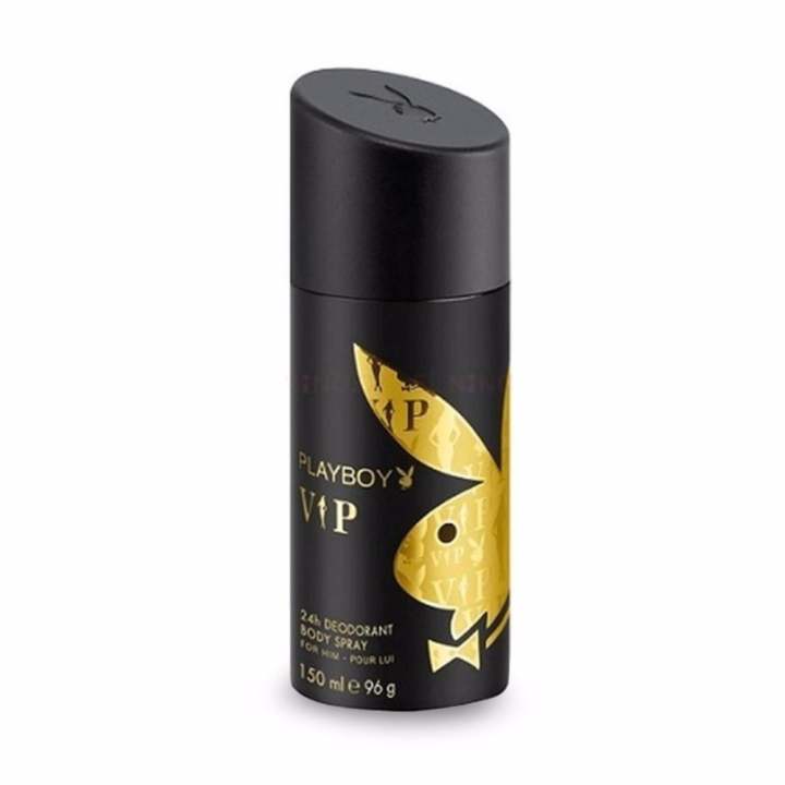 ราคา PLAYBOY เพลย์บอย บอดี้สเปรย์ วีไอพีสำหรับผู้ชาย 150 มล. พันทิป