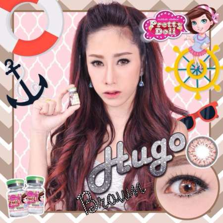 Pretty Doll Hugo Brown สายตาปกติ