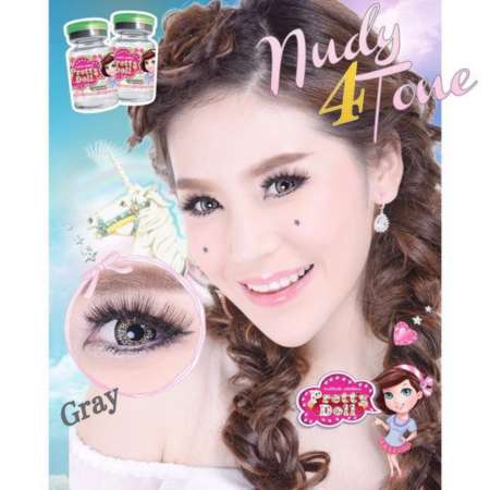 Pretty doll Nudy4tone Gray สายตาปกติ