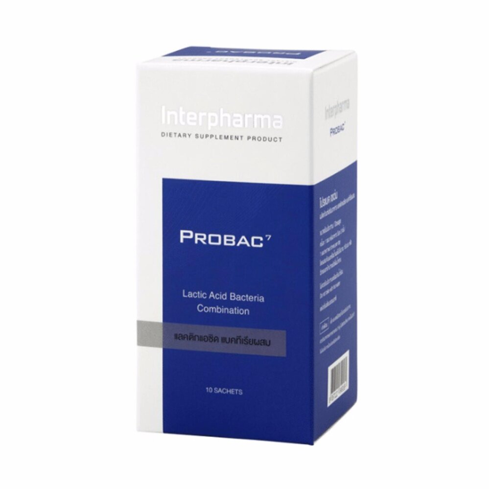รีวิว PROBAC 7 โปรแบค เซเว่น แลคติกแอซิด แบคทีเรียผสม 10ซอง/กล่อง (1 กล่อง)