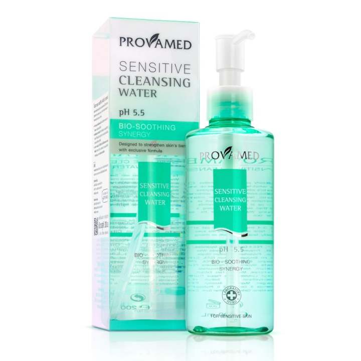 โปรโมชั่น Provamed Sensitive Cleansing Water โปรวาเมด เซนซิทีฟ คลีนซิ่ง วอเตอร์ 200 ml pantip