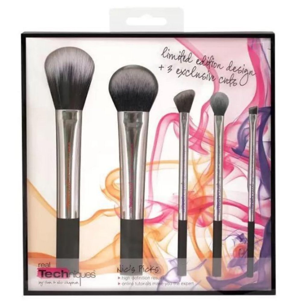 ราคา Real Techniques 5-Piece Makeup Brush Set(1ชิ้น) - Peggy Beauty Store