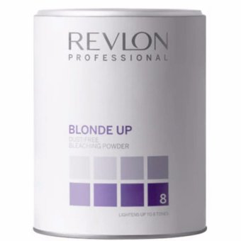 Revlon Blonde Up powder 500ml ผงฟอกชนิดสีม่วง อ่อนโยนต่อเส้นผม สำหรับทำสว่าง 8 ระดับ (ไม่มีไฮโดรเย่นให้)