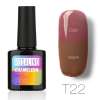 ROSALIND Chameleon สียาทาเล็บเจล เปลี่ยนตามอุณหภูมิ Gel Polish Soak Off UV LED (10ml.) #T22