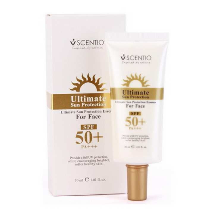 ข้อมูล SCENTIO Ultimate Sun Protection Essence For Face SPF 50+ PA+++ รีวิว