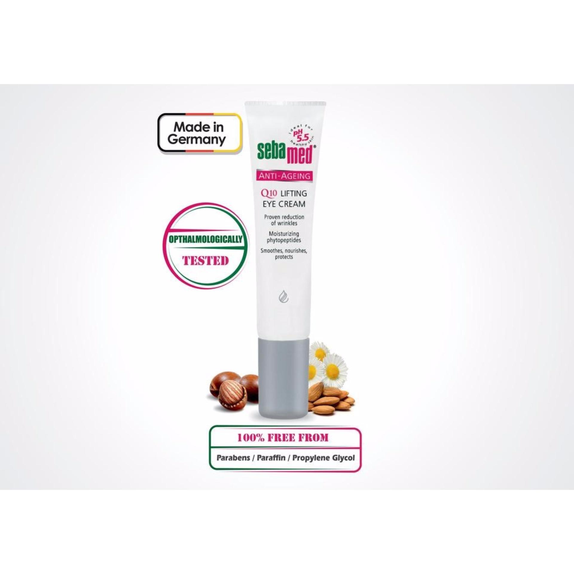 ราคา Sebamed AntiAgeing Q10 Lifting Eye Cream 15 ml. 1 ชิ้น Peggy