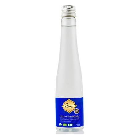 Siam Coco น้ำมันมะพร้าวสกัดเย็น ขนาด 100 ml Cold Pressed Coconut Oil by Centrifuged Extracted Size 100 ml