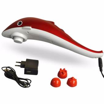 Small Dolphin Massager HK668 ปลาโลมา can be connected to USB , battery , charger of car and electric .