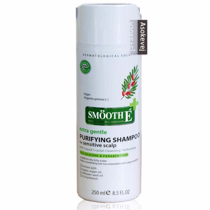 รีวิว Smooth e purifying shampoo for sensitive scalp 250 ml (1ขวด) รีวิว
