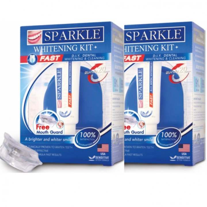 Sparkle ยาสีฟันสปาร์คเคิล Whitening Kit ขนาด 30 กรัม (แพ็คคู่)
