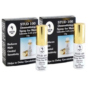 STUD 100 Desensitizing Spray for Men 12g. (2 กล่อง) ยืดอายุความสุขให้ยาวนานน : image STUD 100 Desensitizing Spray for Men 12g. (2 กล่อง) ยืดอายุความสุขให้ยาวนานน