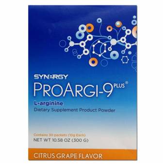SYNERGY Proargi-9 plus โปร์อาร์จิไนน์ พลัส ผลิตภัณฑ์ขับล้างสารพิษ ชนิดกล่องบรรจุ 30 ซอง