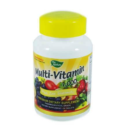 The Nature Multi Vitamins 1,000 มก. เดอะเนเจอร์ มัลติ วิตามินรวม (30 แคปซูล)
