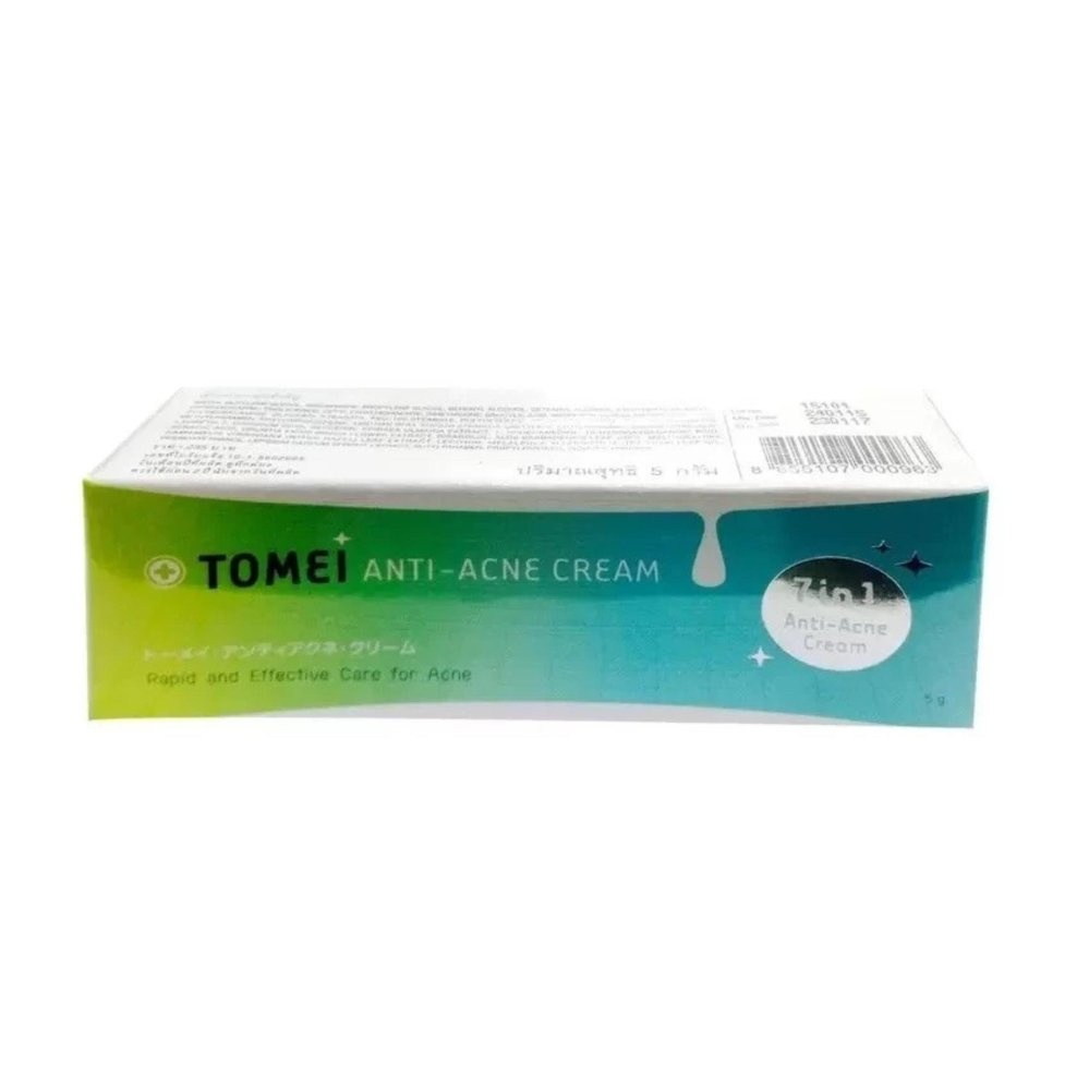 Tomei Anti-Acne Creamโทเมอิ แอนตี้-แอคเน่ ครีม5 g (1หลอด)