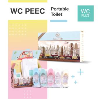 WC PEEC ห้องน้ำในรถ by WC Plus+ ถุงฉี่ ถุงปัสสาวะ บนรถ (2 กล่อง)