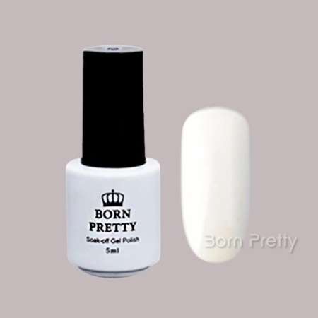 White Born Pretty Step One สีขาว สีเจล สีทาเล็บเจล ยาทเล็บเจล