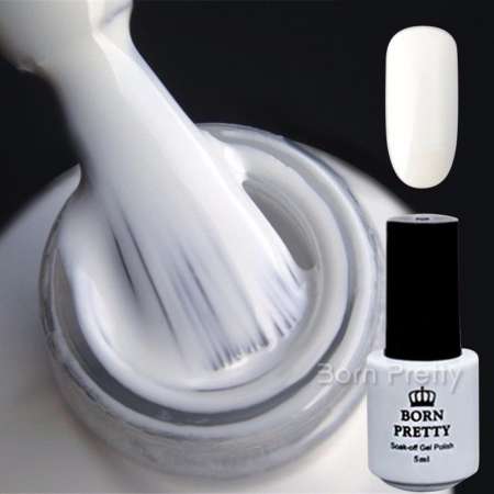 White Born Pretty Step One สีขาว สีเจล สีทาเล็บเจล ยาทเล็บเจล