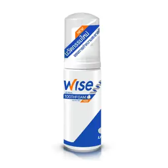 ข้อมูล Wise Toothfoam ไวส์ ทูธโฟม ยาสีฟัน โฟม ไม่ใช้น้ำ ซากุระ มินท์ 45 มล. พันทิป