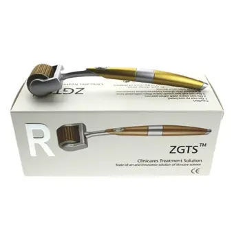 ข้อมูล ZGTS Titanium Dermaroller เข็มกลิ้ง รักษาหลุมสิว เดอร์มาโรลเลอร์  ขนาด 1.00mm (Gold) pantip