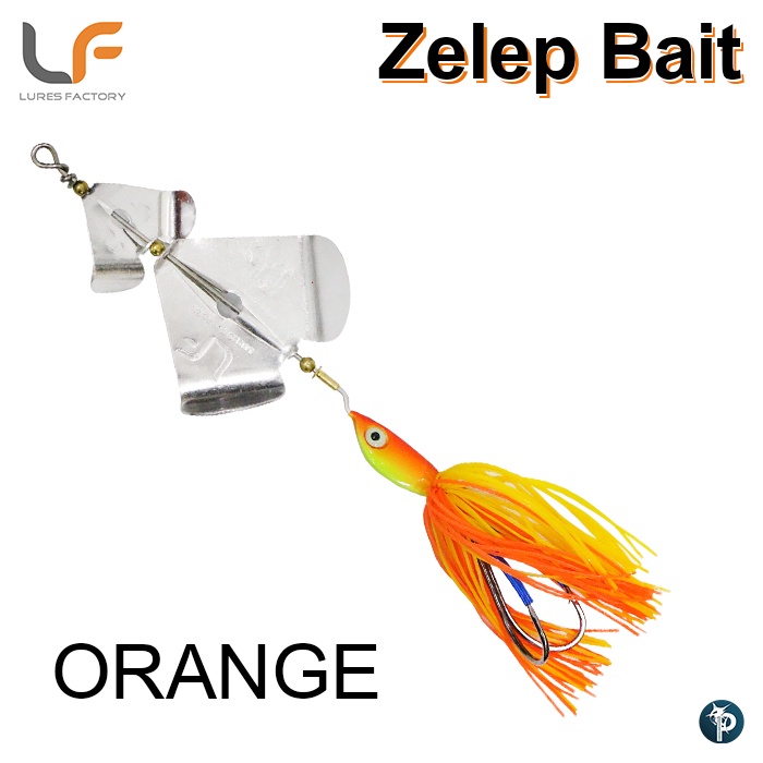 LuresFactory Zelep BuzzBait Slash Bait Spinner 25g | 12cm | size 3/0 |  1pcs/pkt