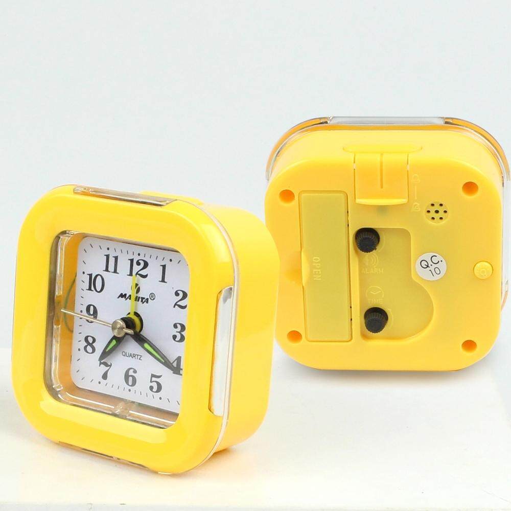 นาฬิกาปลุก ทรงสี่เหลี่ยม Alarm Clock XD796  รุ่น Square-plastic-Alarm-Clock-XD796-00b-Song
