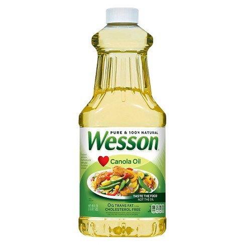 Wesson Canola Oil 1.42L เวสสัน น้ำมันคาโนล่า ปราศจากไขมันทรานส์และคอเลสตอรอล 1.42ลิตร