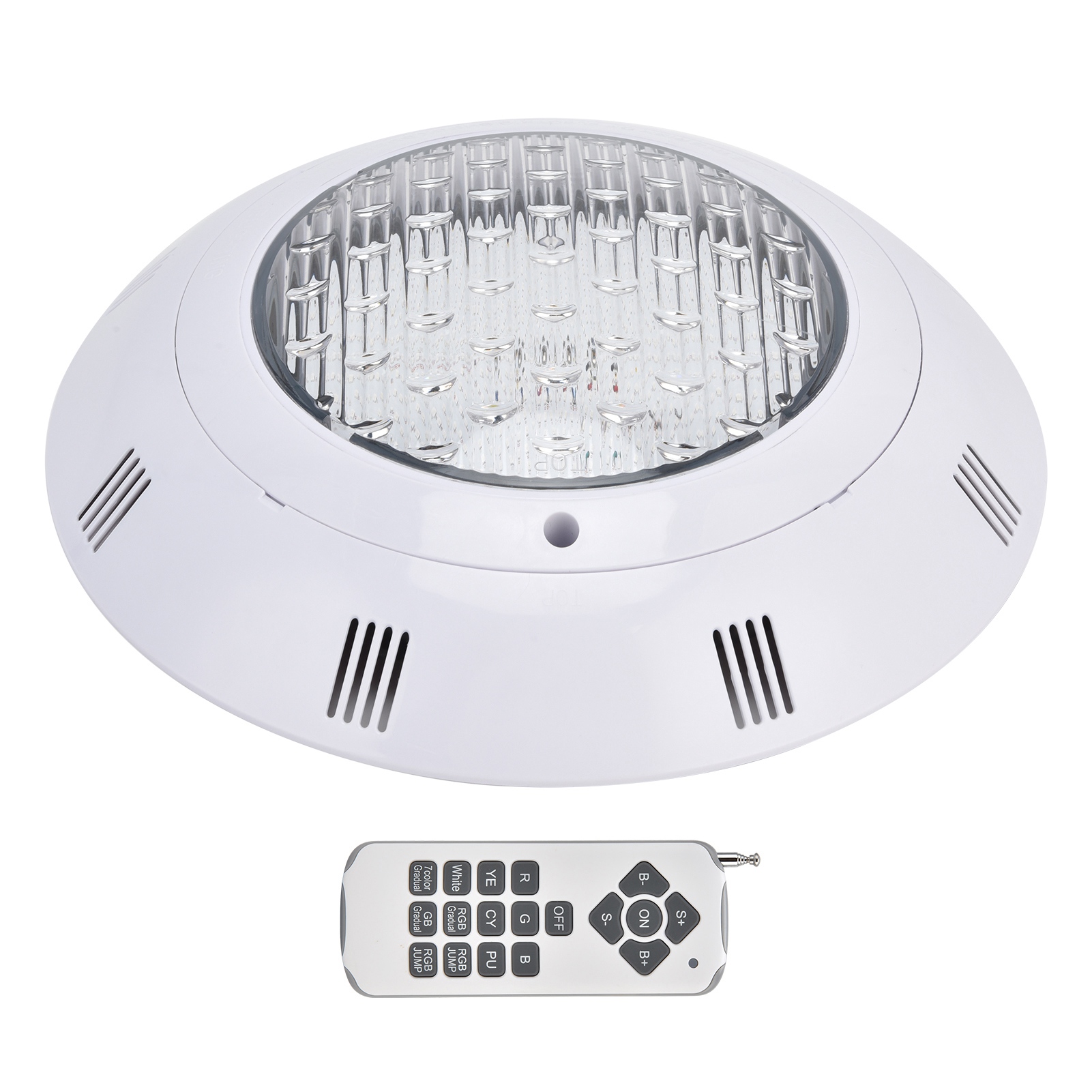 Waterproof LED Swimming Pool Light Wall‑Mounted RGB 18 Key Remote ...