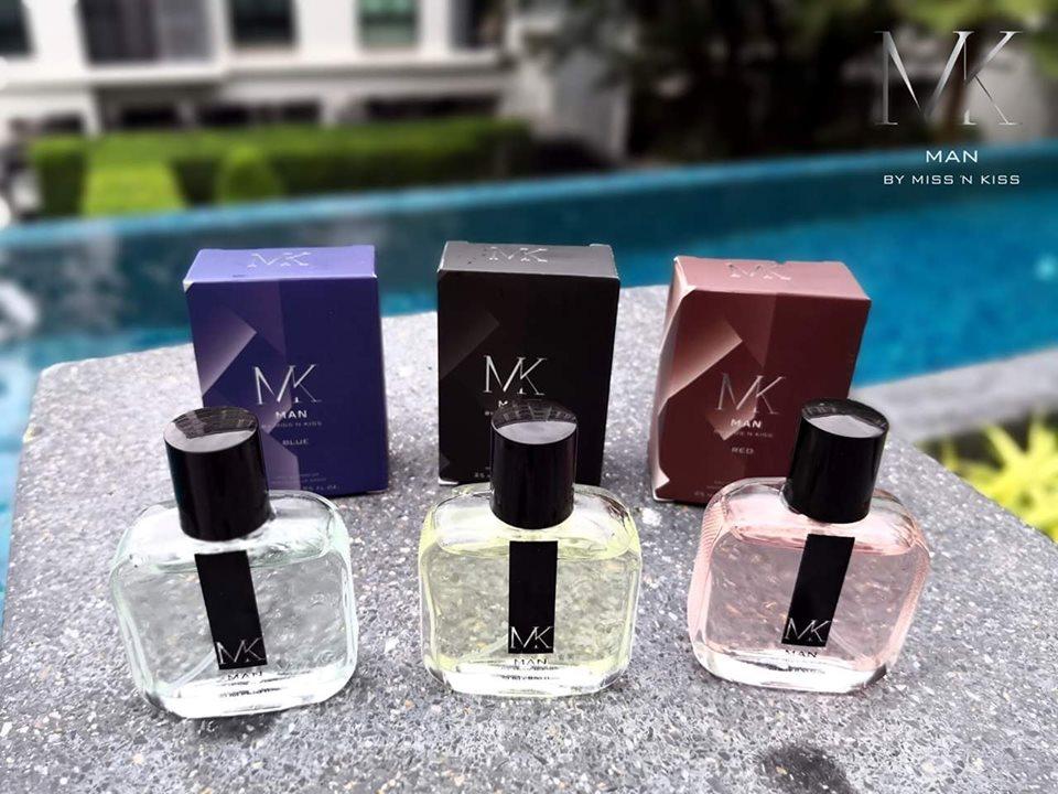 MK man Perfume by Miss&Kissน้ำหอมสำหรับผู้ชาย เกรดพรีเมี่ยมขนาด 25ml. หอมนาน 8 ชม. หอมอย่างแมนๆ พร้อมส่ง!!! ของแท้100%