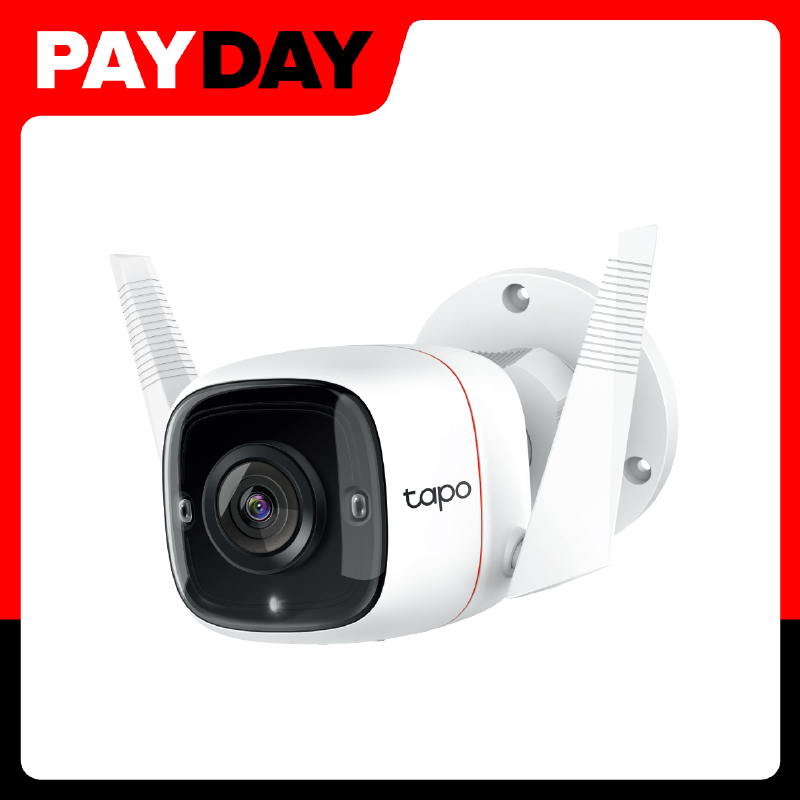 TP-Link Tapo C310 Outdoor security wifi camera กล้องวงจรปิด outdoor กล้องวงจรปิด wifi กล้องวงจรปิดกันน้ำ 3 ล้านพิกเซล